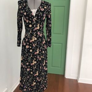 Vintage 90s Fredericks of Hollywood Floral Maxi